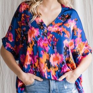 Brand new Vibrant Multicolor Women's Top